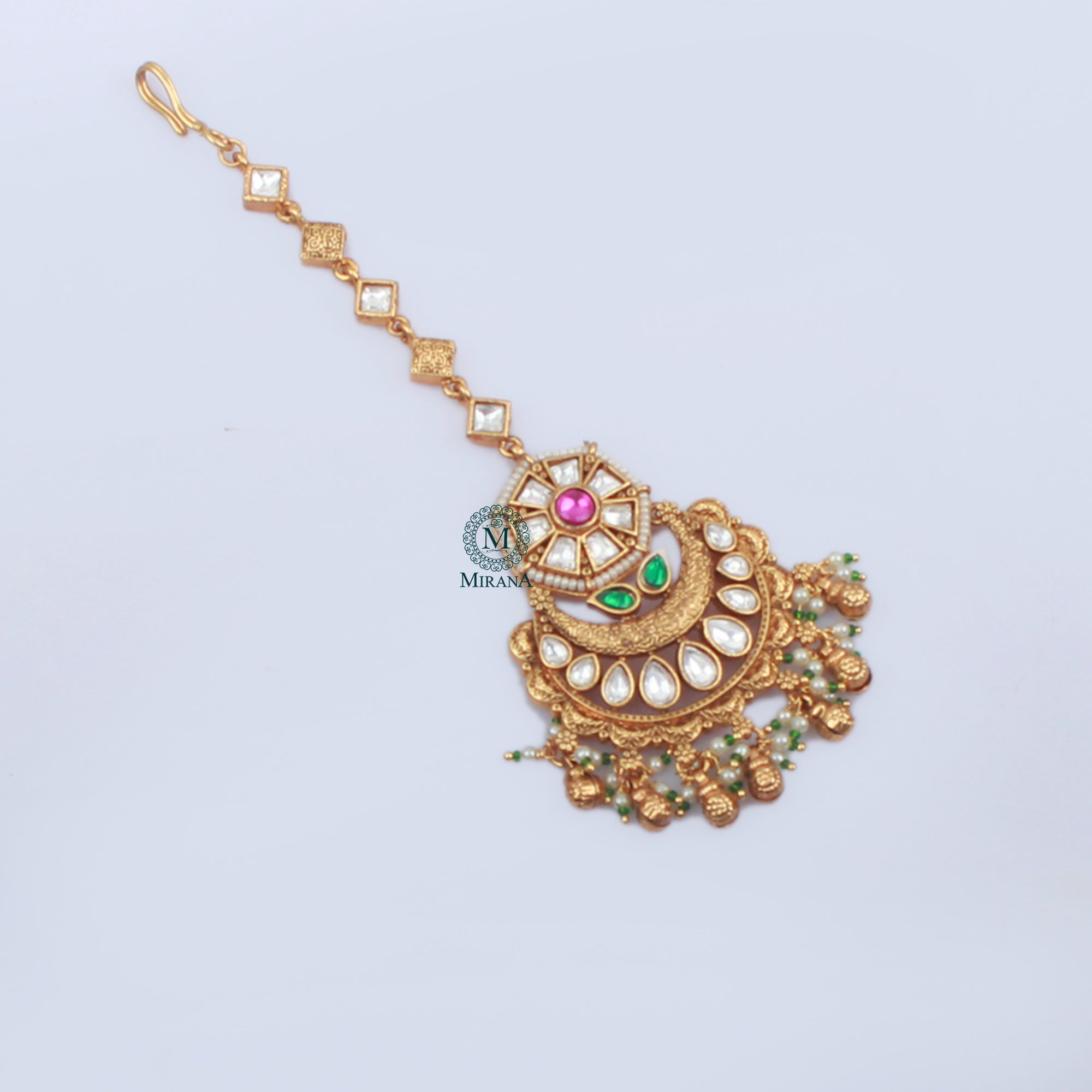 Nemishi Antique Designer Maangtika