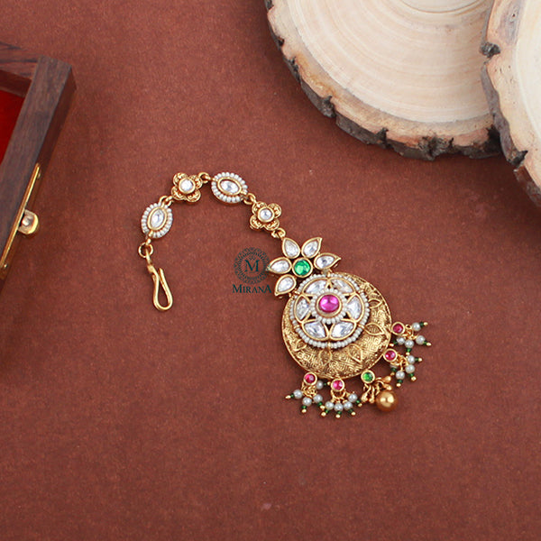 Girisha Antique Designer Maangtika