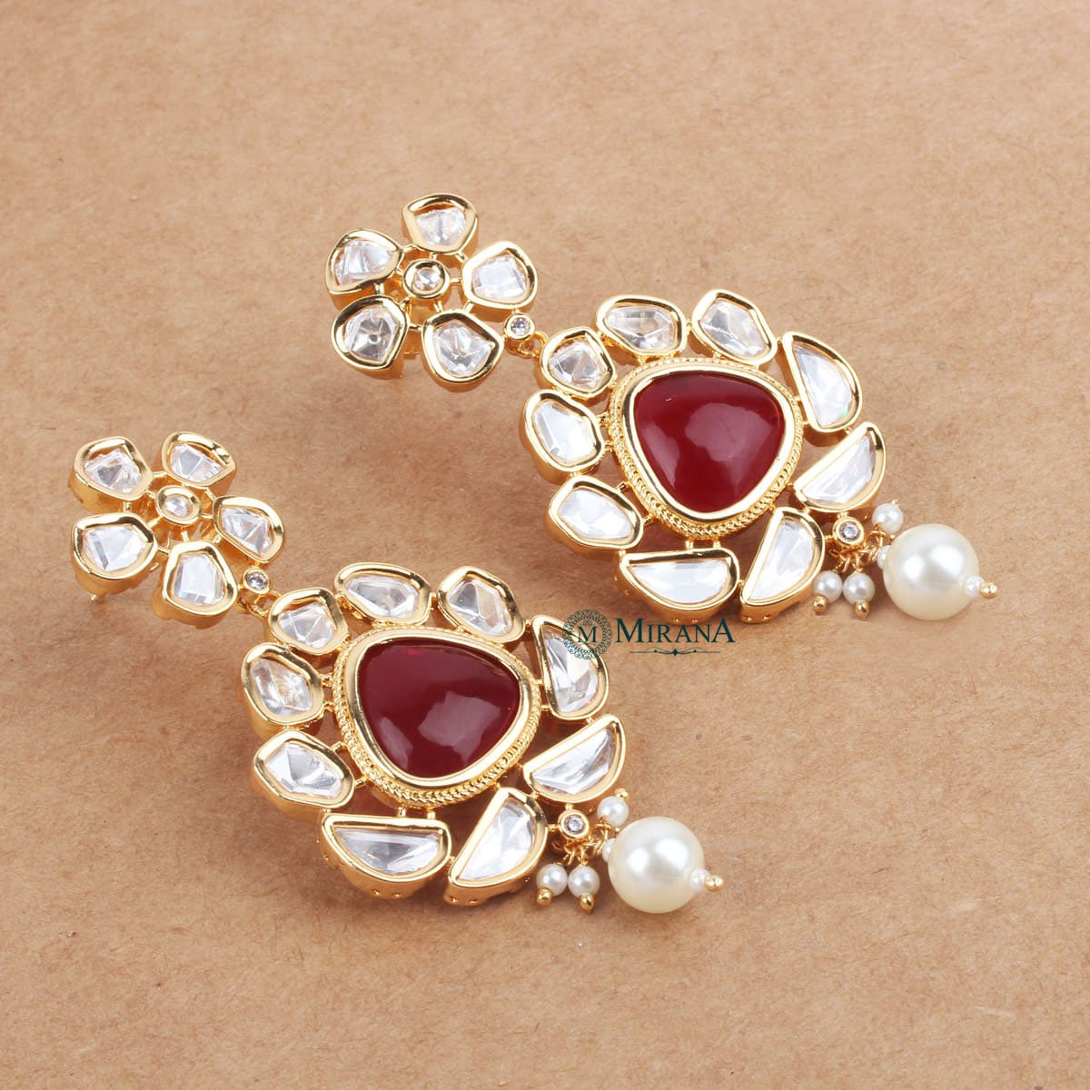 Navratan Kundan Necklace Set