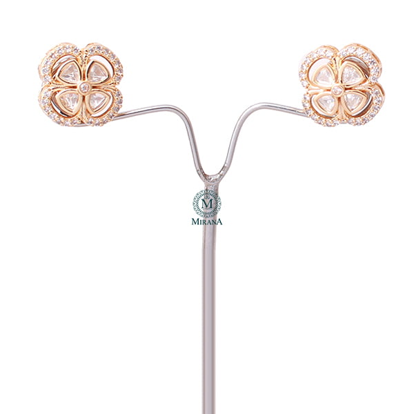 Paridhi Pastel Pink Polki Necklace Set