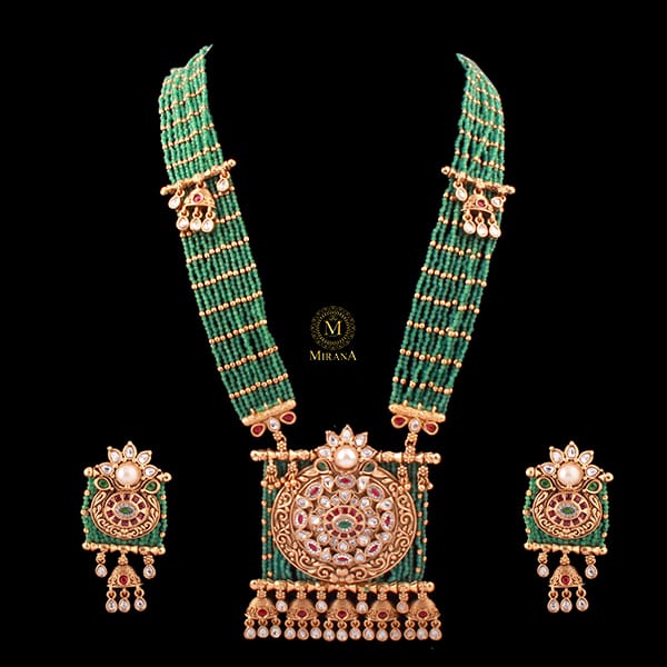 Idhaya Antique Designer Necklace Set