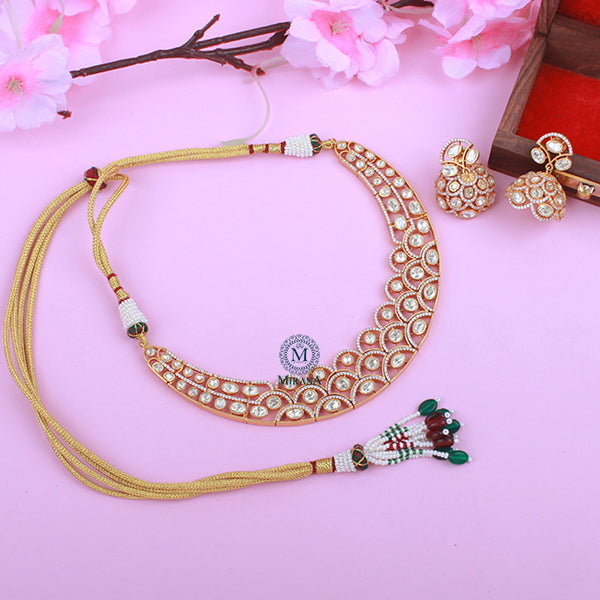 Kritya Moissanite Designer Necklace Set