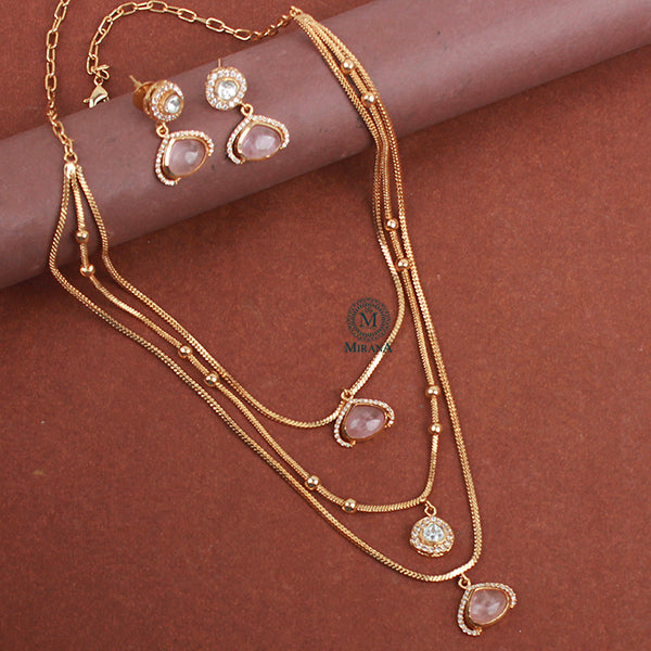 Samina Triple Layered Necklace Set