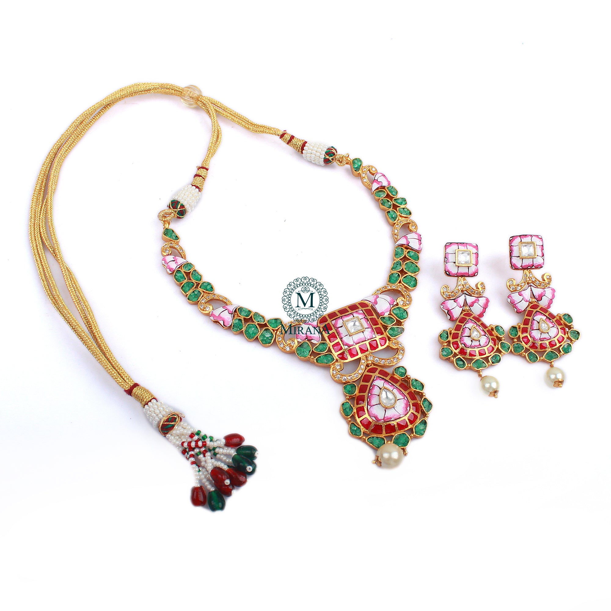 Riyanshi Antique Designer Necklace Set