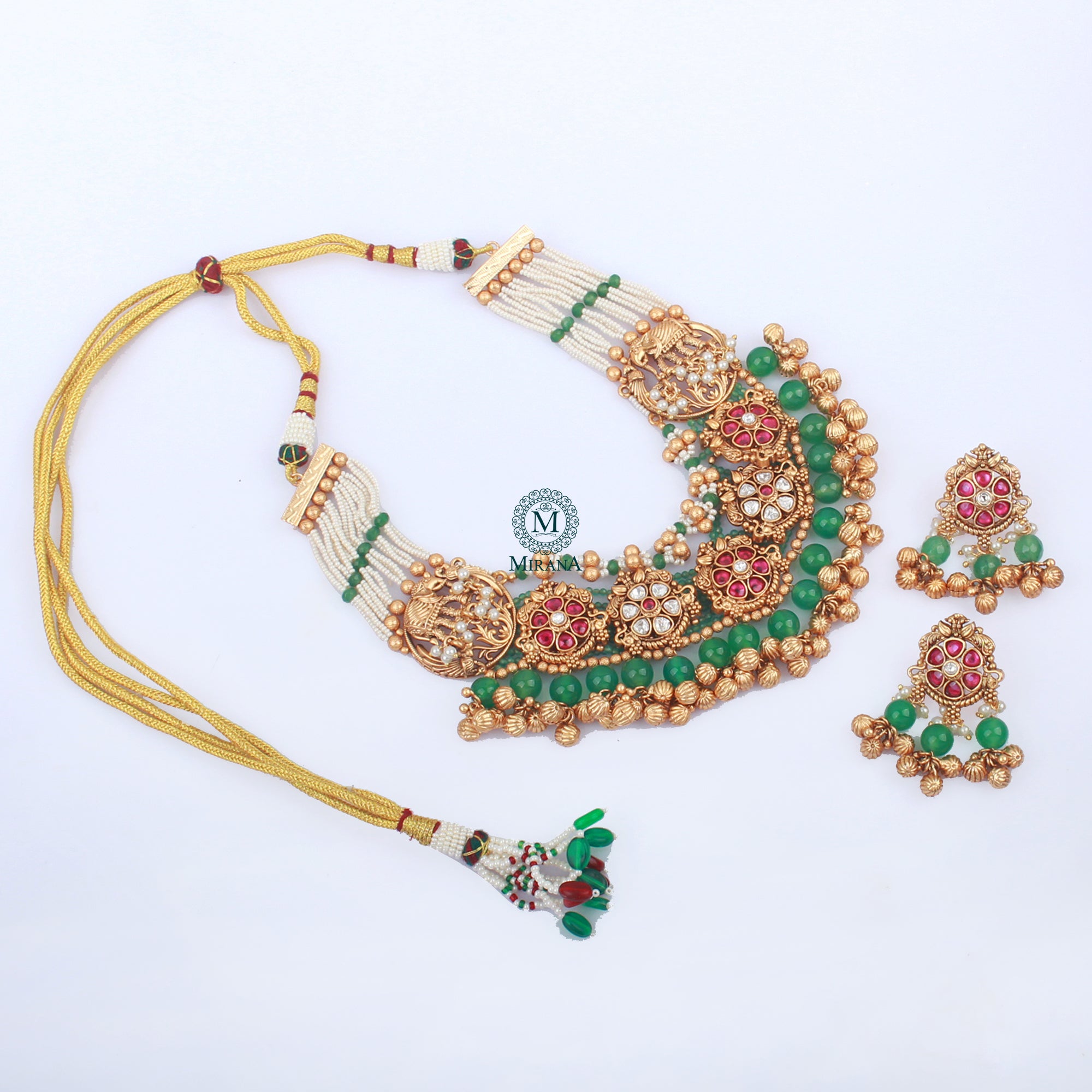 Jiya Antique Designer Necklace Set