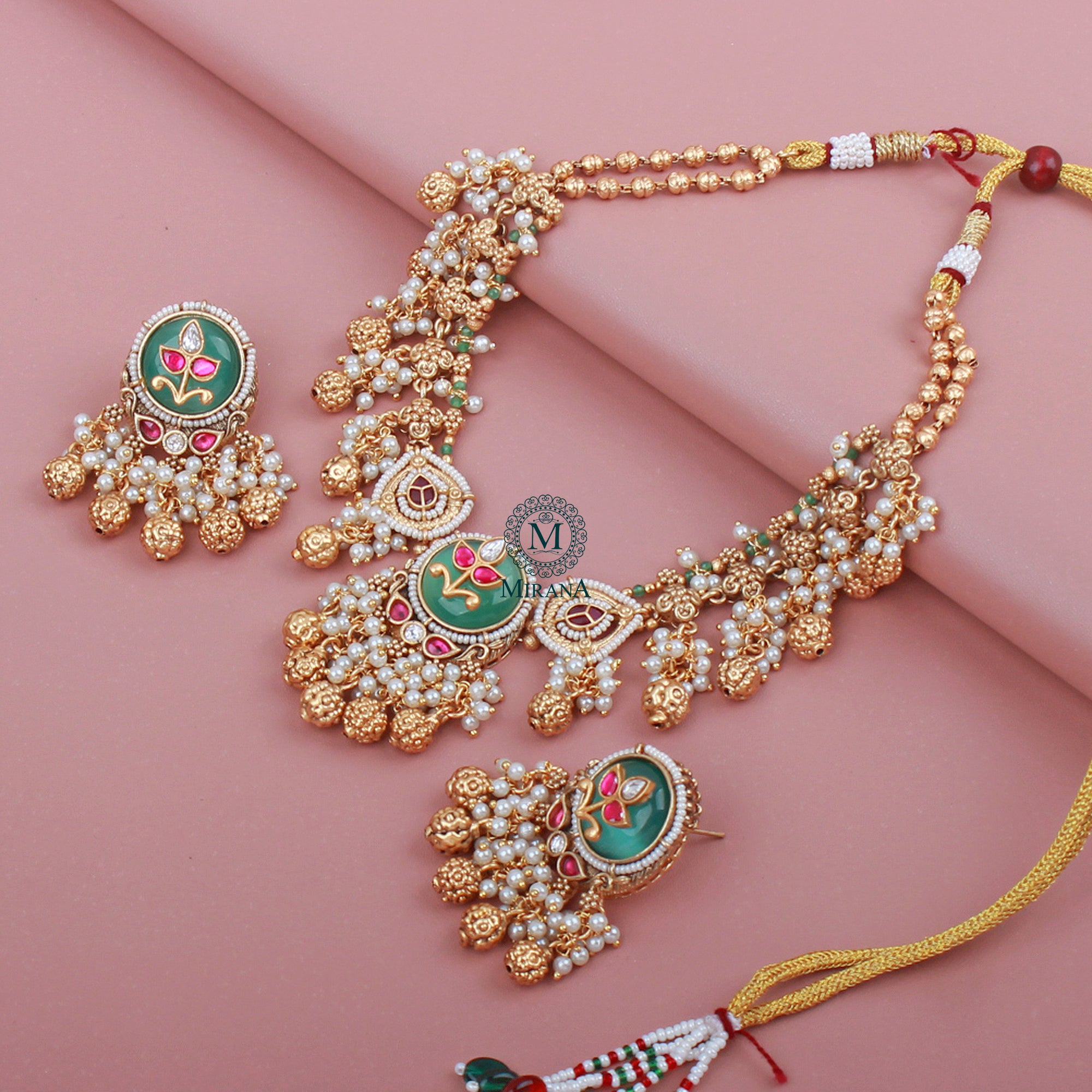 Vidya Antique Designer Necklace Set