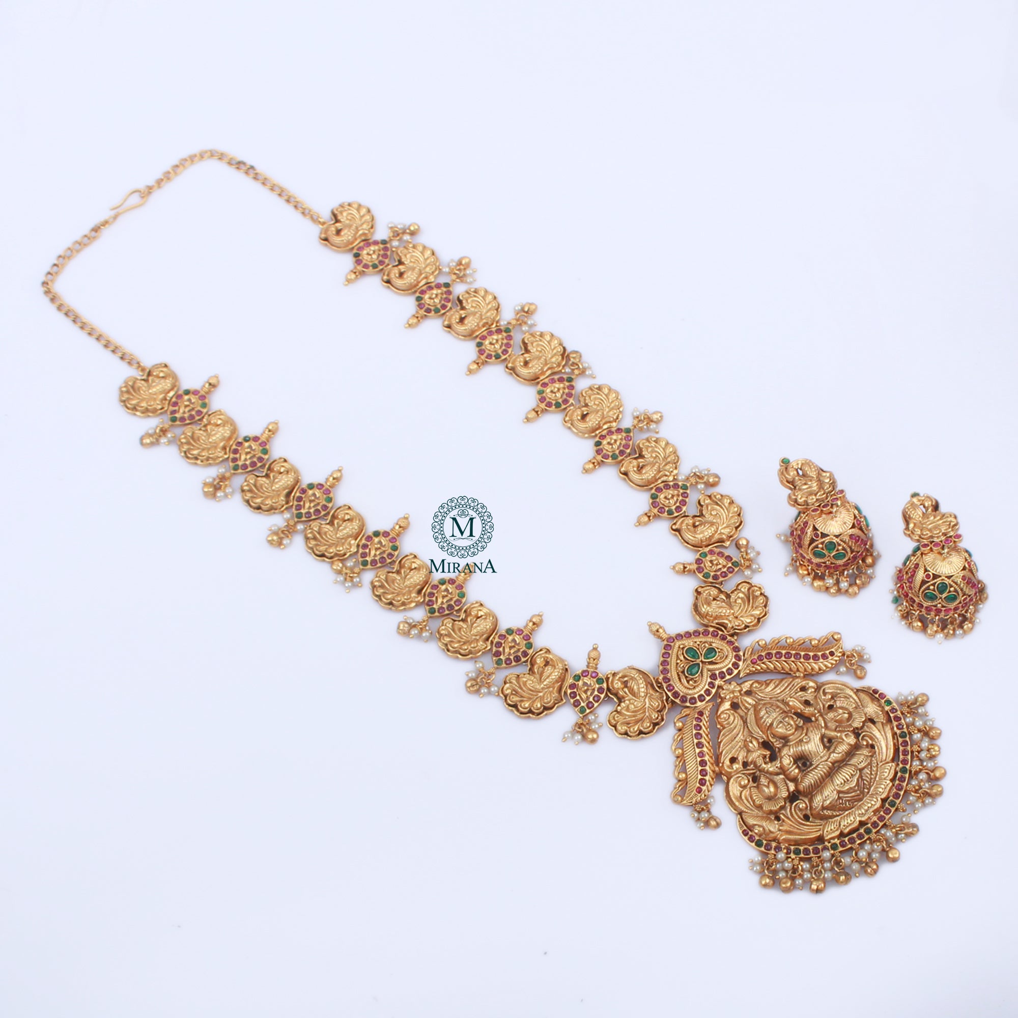 Devi Antique Designer Long Necklace Set
