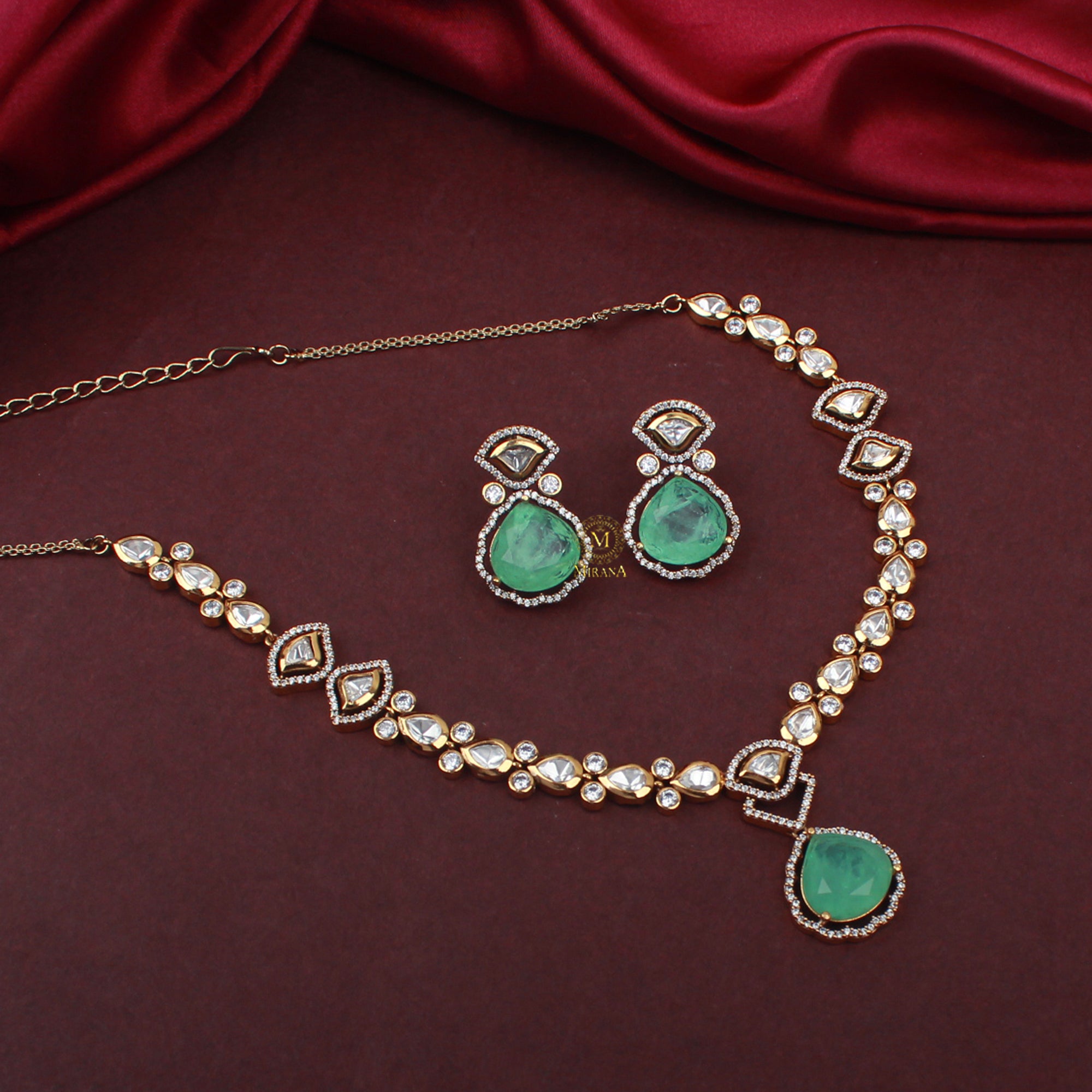 Tushi Polki Necklace Set