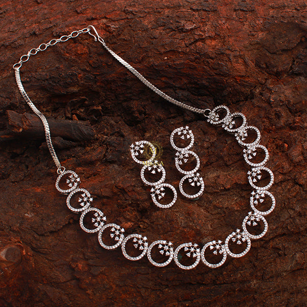 Myla CZ Designer Necklace Set