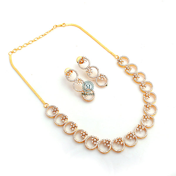 Myla CZ Designer Necklace Set