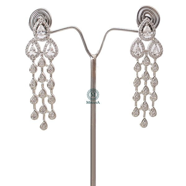 Shyna CZ Designer Necklace Set