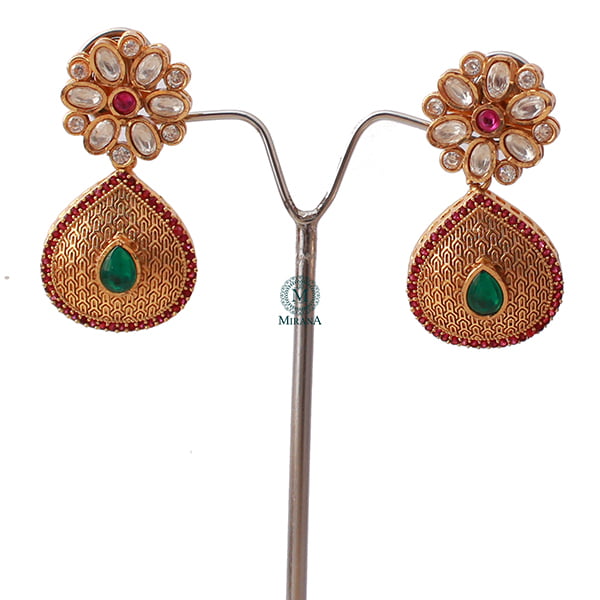 Yukti Multi Layered Antique Necklace Set