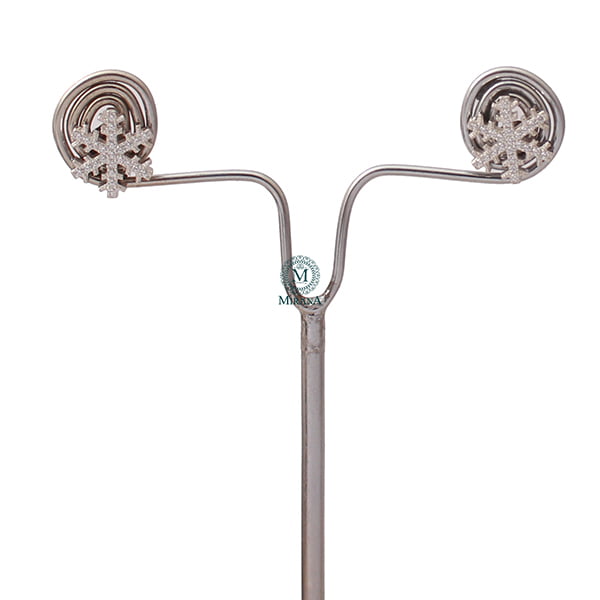 Miley 925 Pure Silver Designer Pendant Set