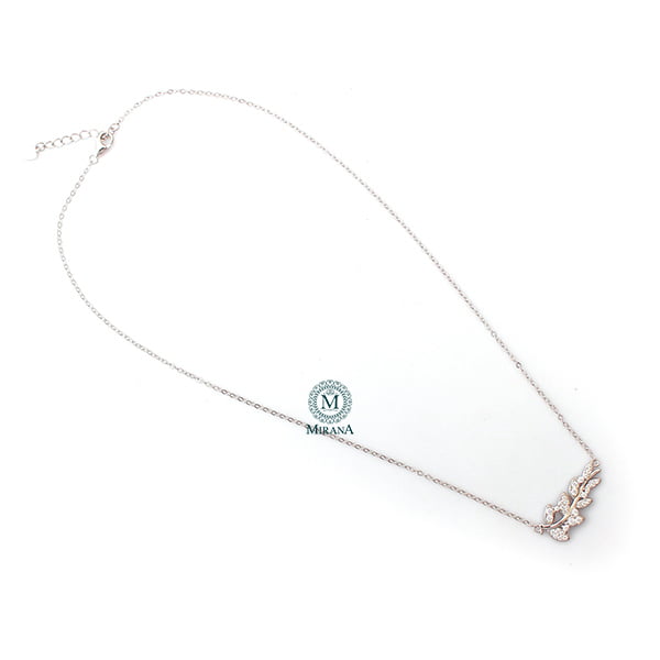 Nanie 925 Pure Silver Designer Pendant Set