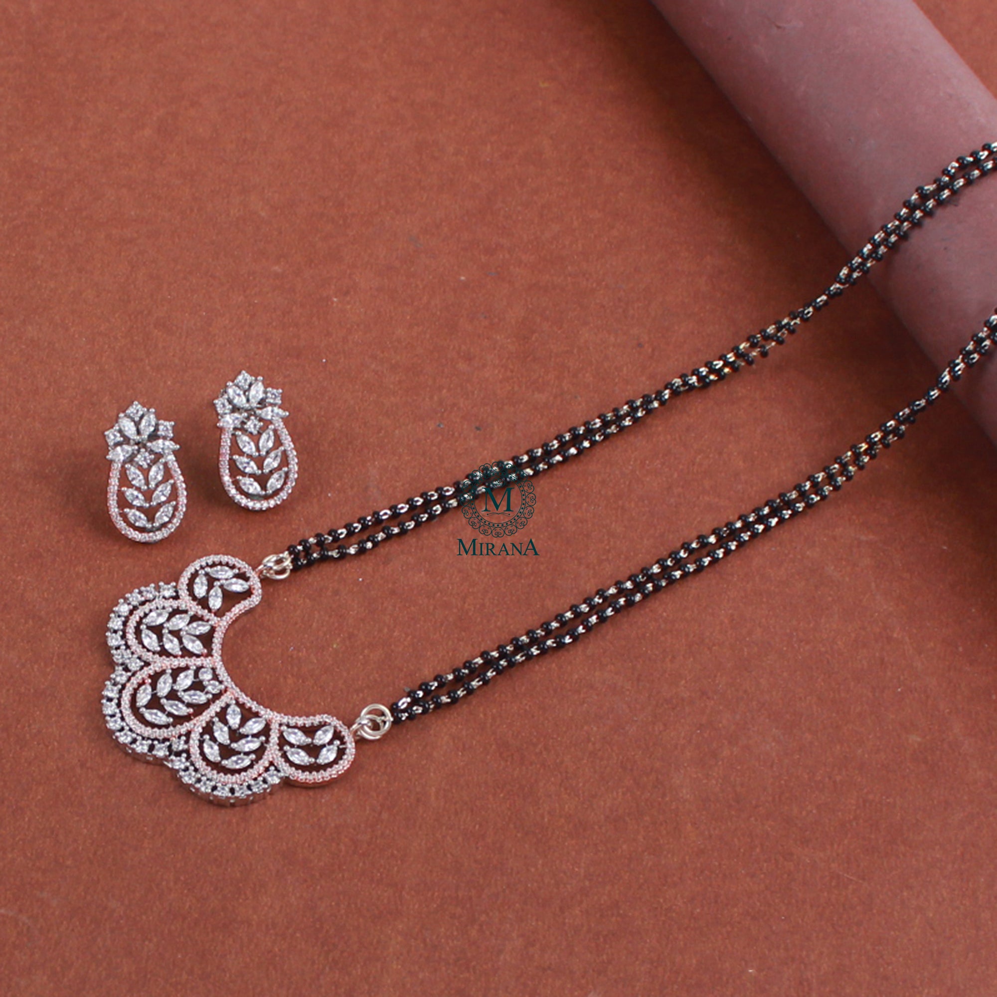Maeve CZ Designer Mangalsutra Set
