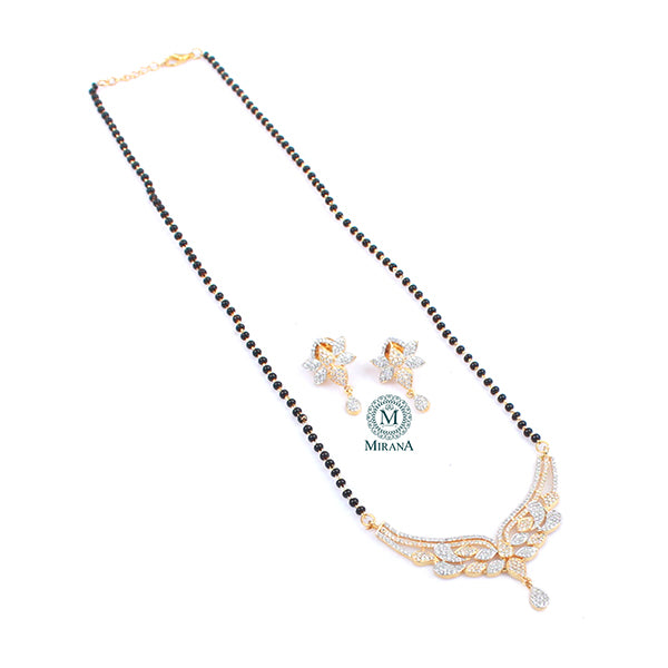 Isla CZ Designer Mangalsutra Set