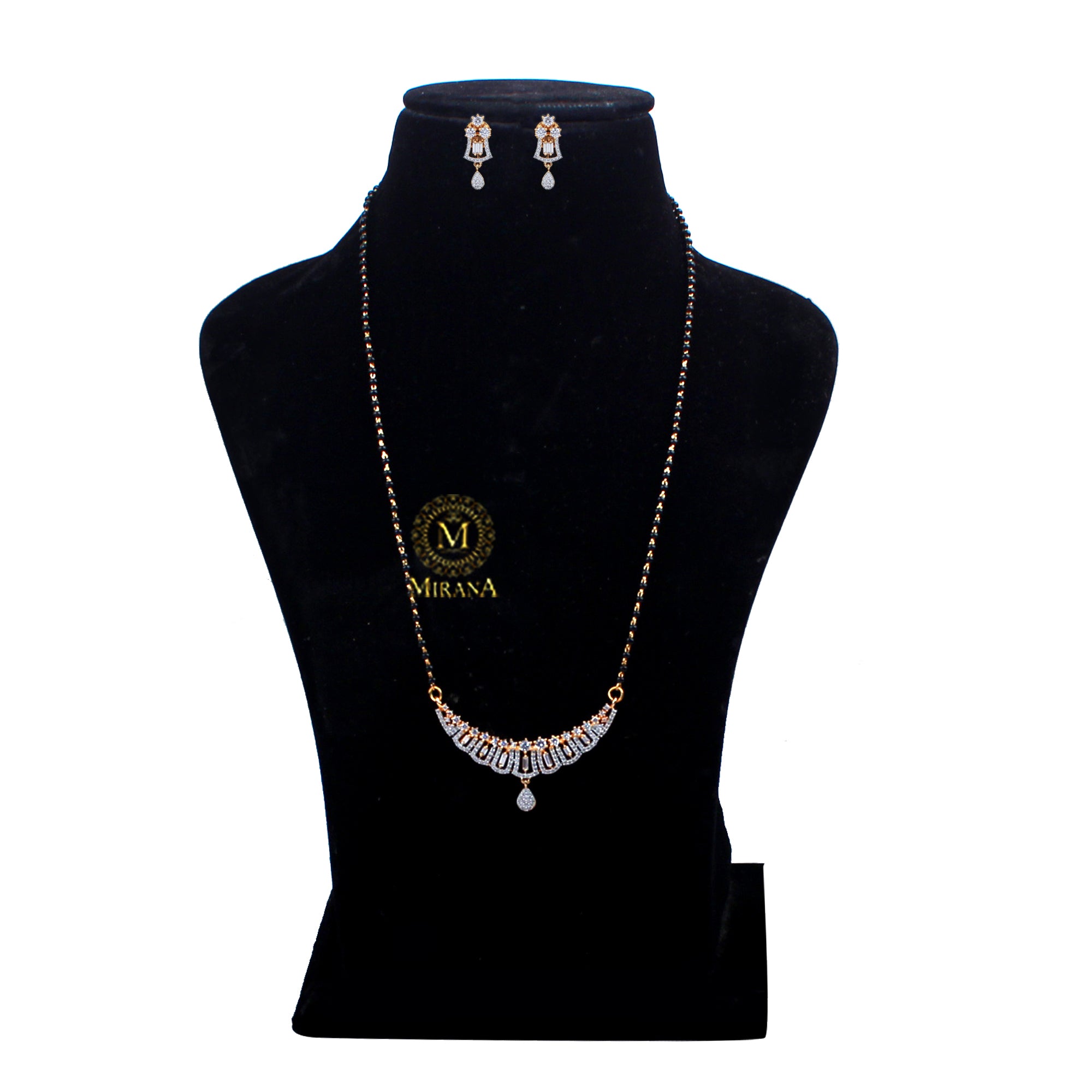 Hazel CZ Designer Mangalsutra Set