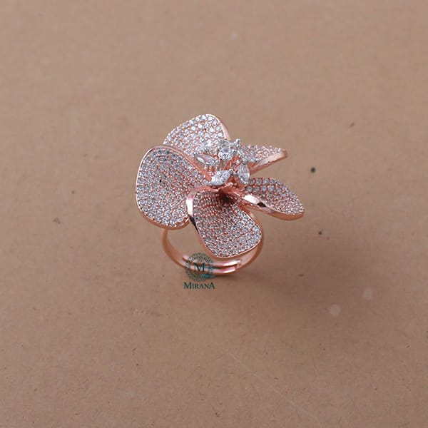 Lillie CZ Designer Ring