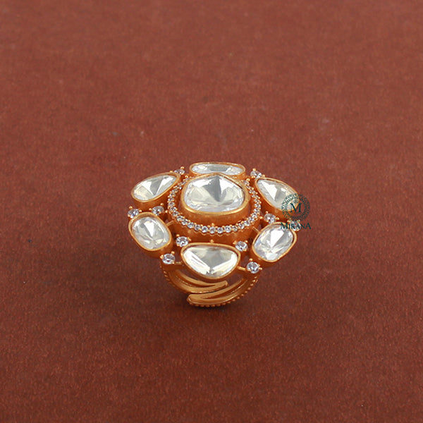 Diva Moissanite Designer Ring