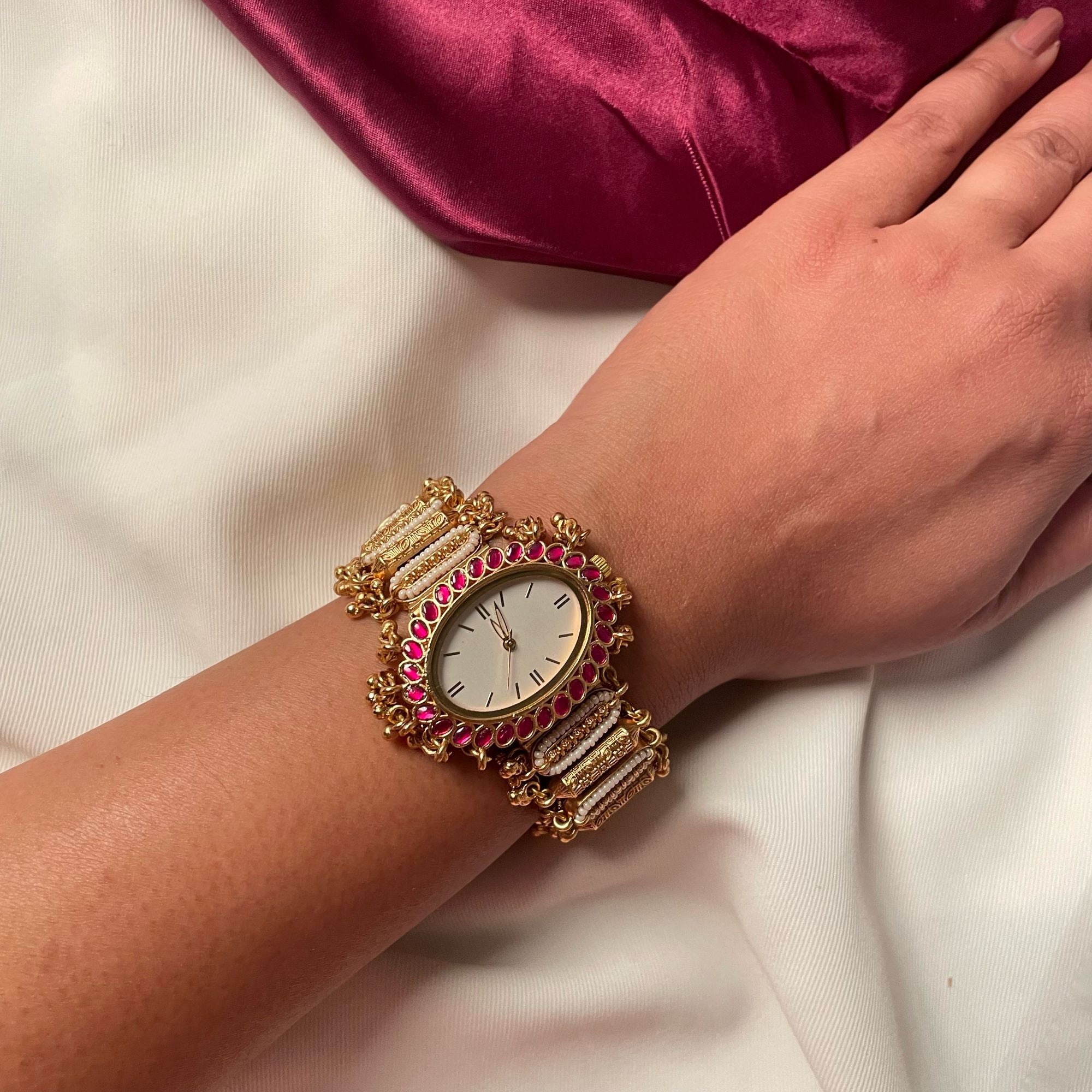 Pragya Antique Designer Watch Bracelet
