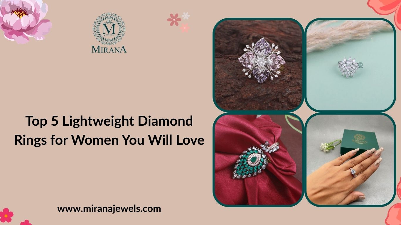 Top 5 Lightweight Diamond Rings for Women You Will Love