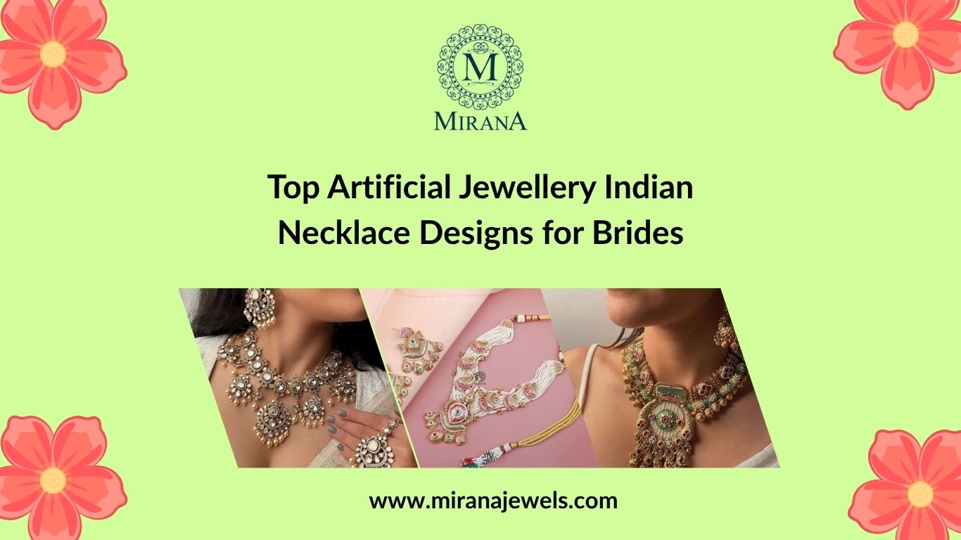 Top Artificial Jewellery Indian Necklace Designs for Brides