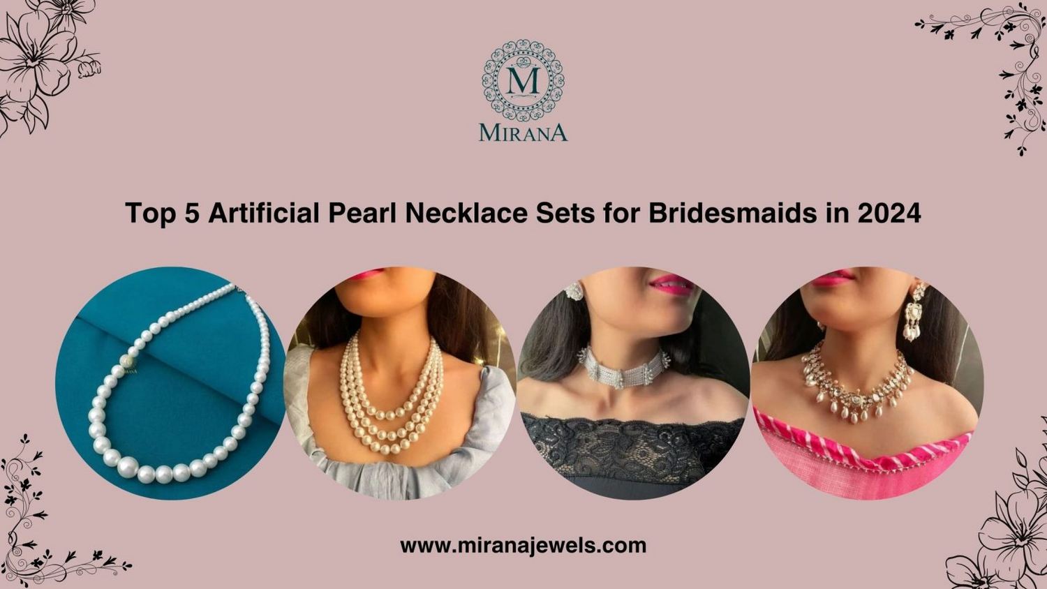 Top 5 Artificial Pearl Necklace Set for Bridesmaids in 2024