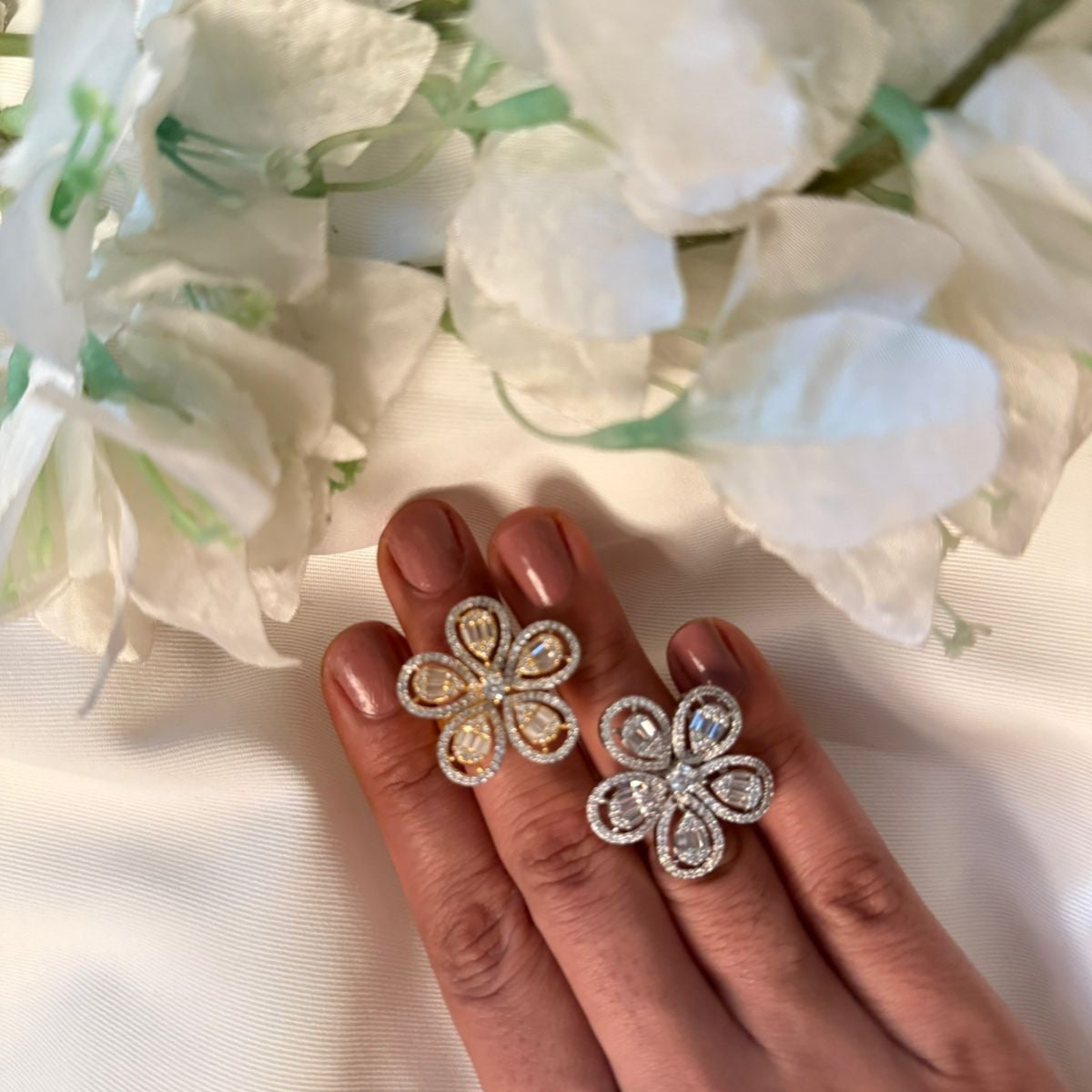 Maeve CZ Designer Ring