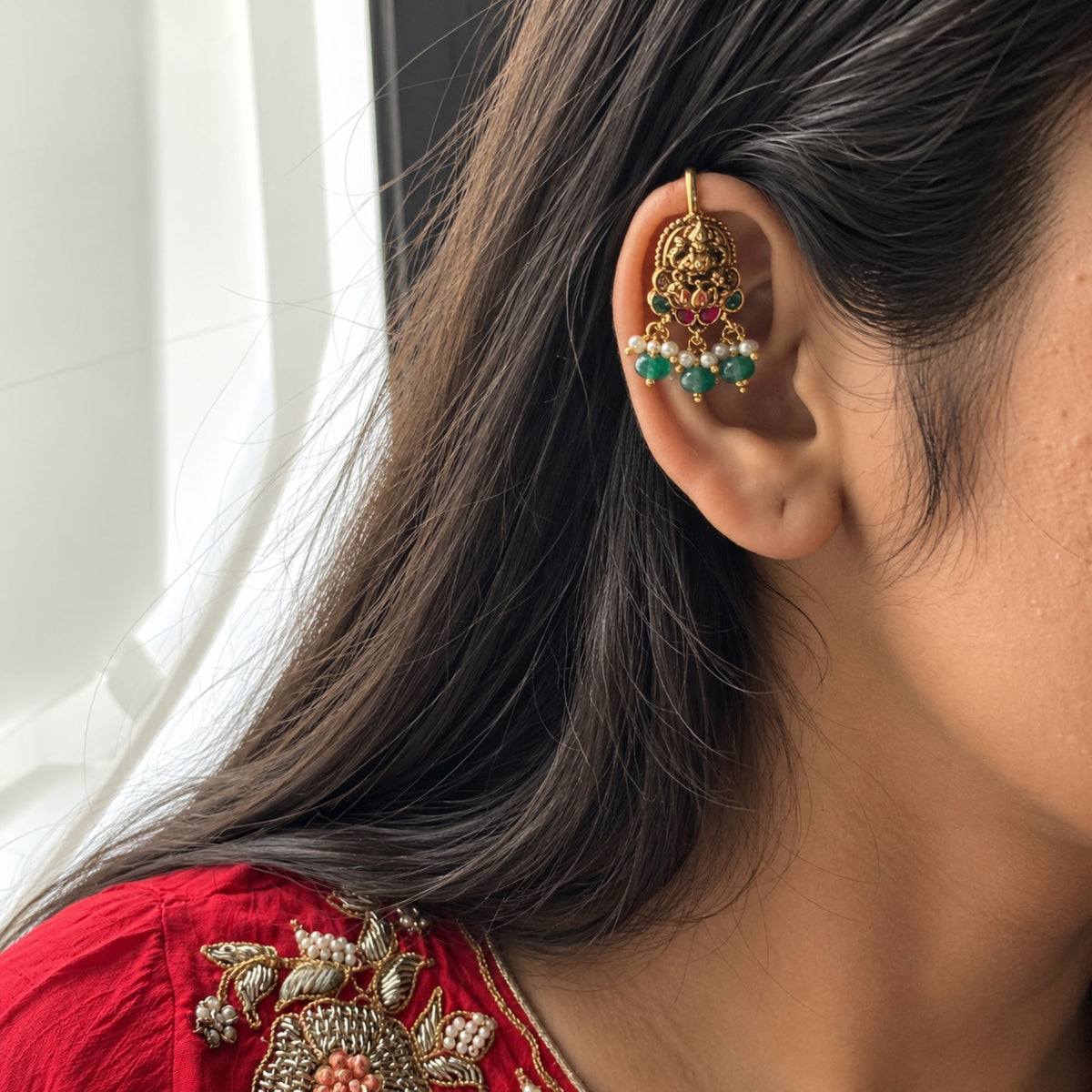 Devi Antique Bugadi Earrings