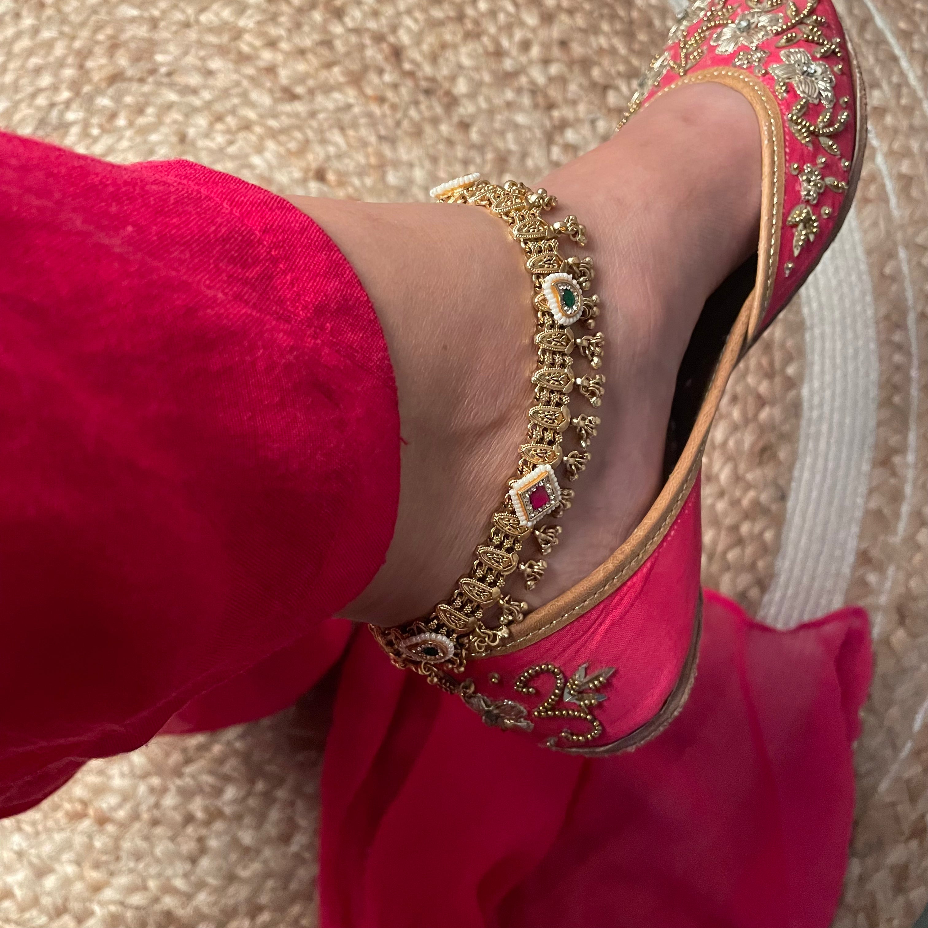 Vandini Antique Anklets