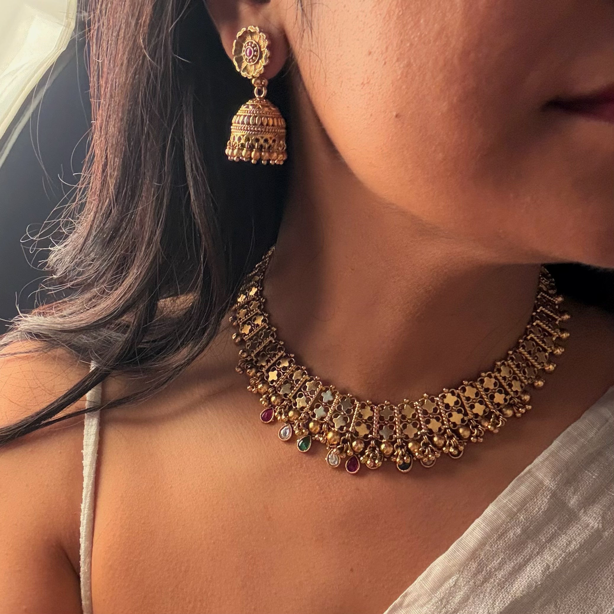 Yukti Antique Designer Necklace Set
