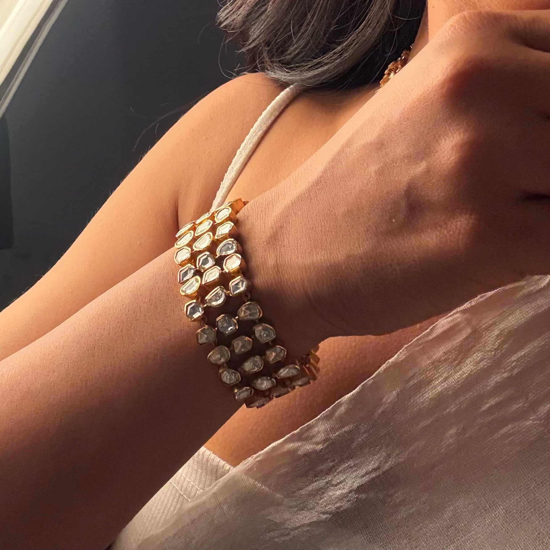 Sunidha Moissanite Designer Bracelet
