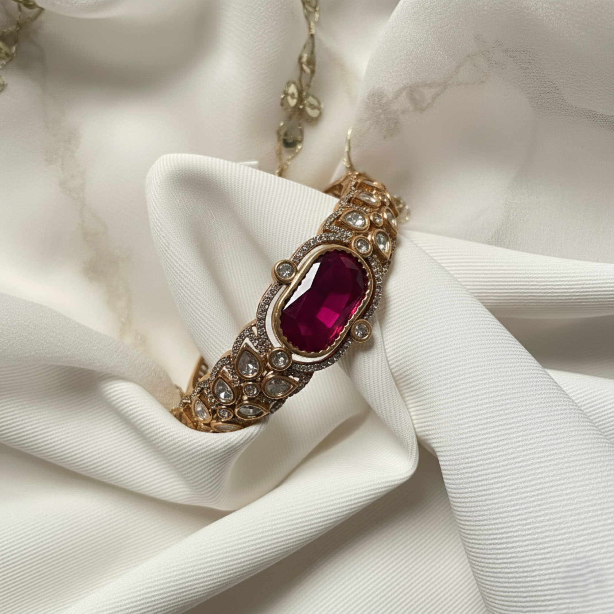 Triana Polki Designer Bracelet