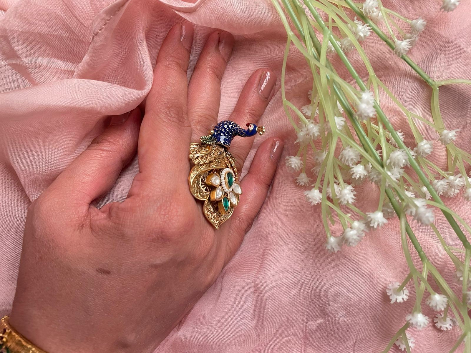 Kruttika Antique Designer Ring
