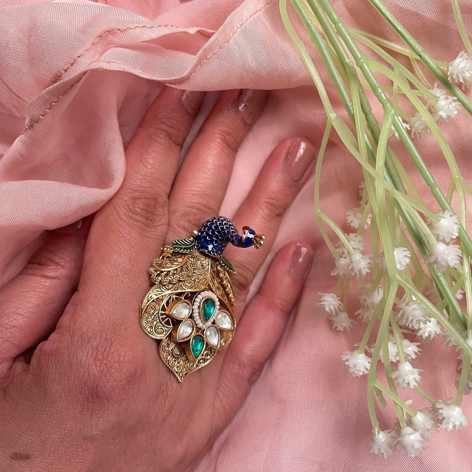 Kruttika Antique Designer Ring
