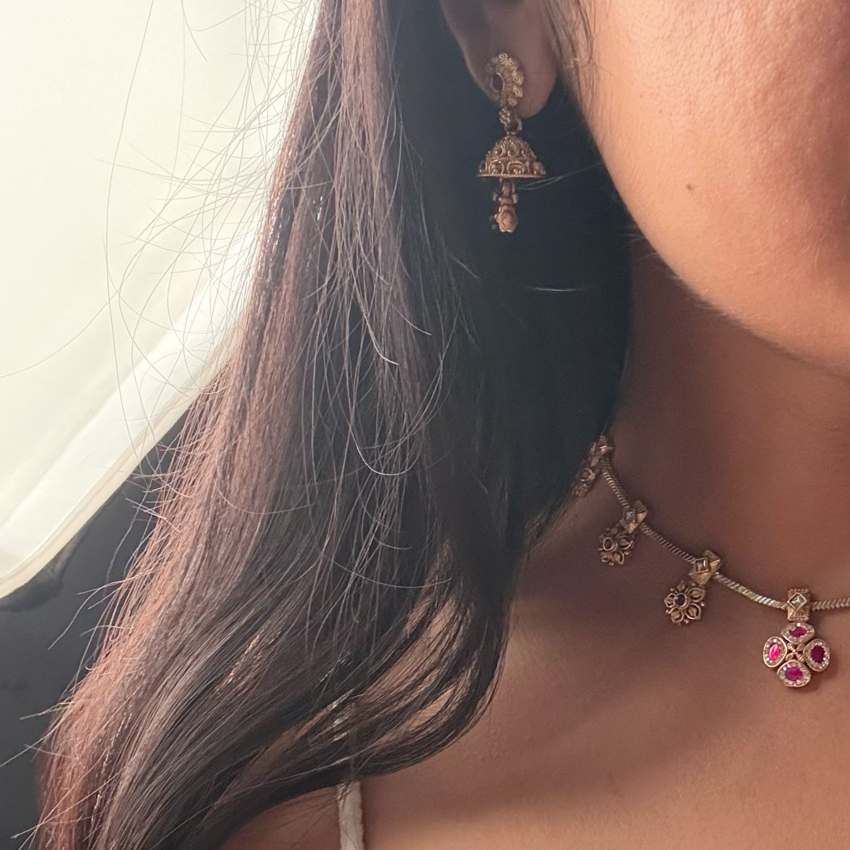 Bipasha Antique Designer Necklace Set
