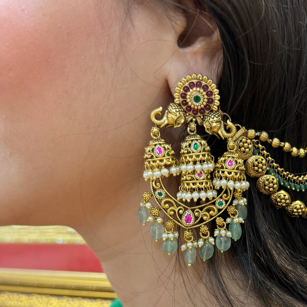 Shivi Antique Designer Chandbali