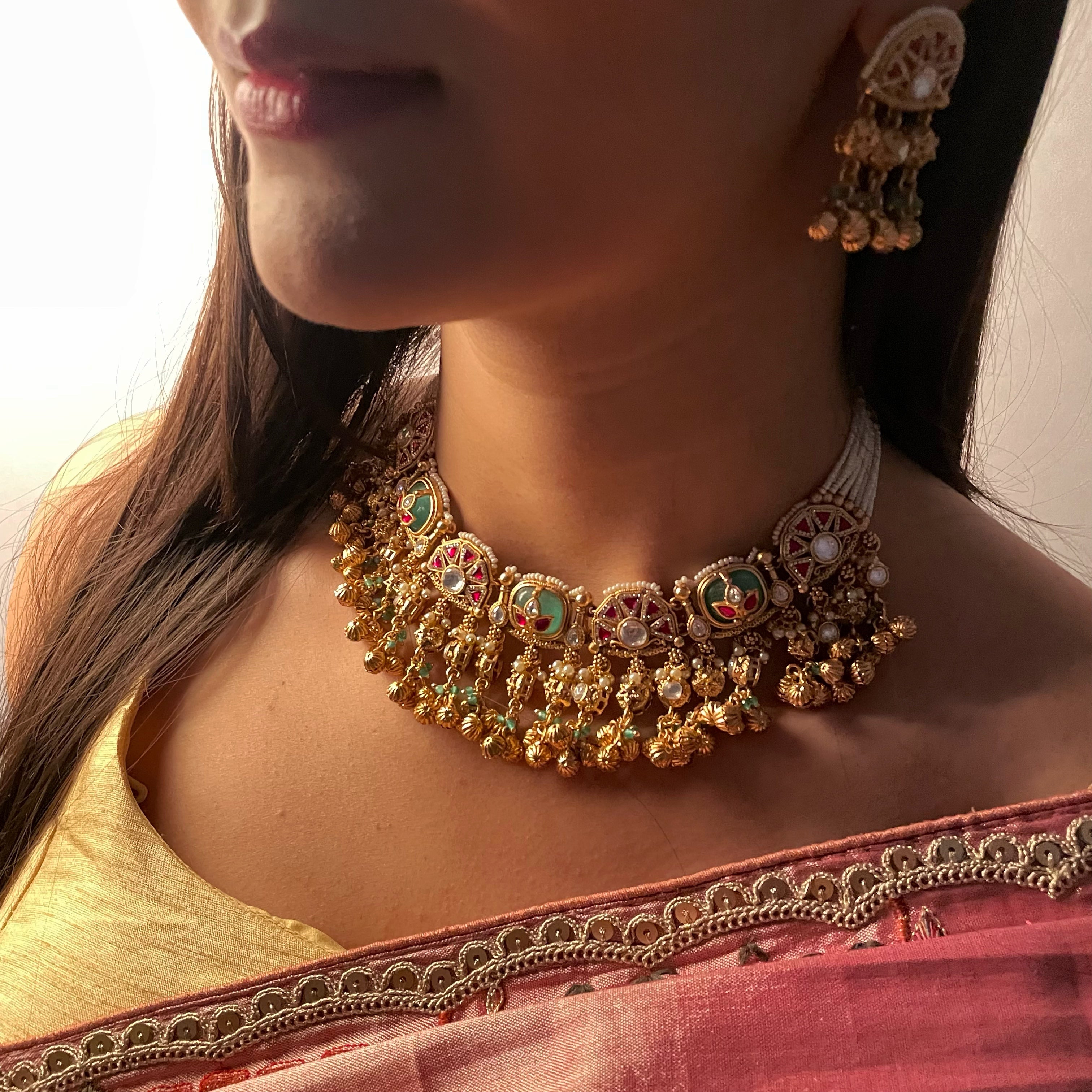 Sunidhi Antique Choker Set