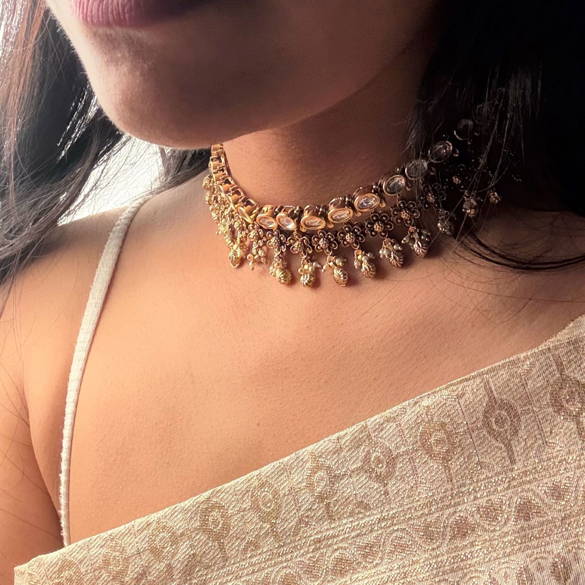 Raani Antique Designer Choker Set