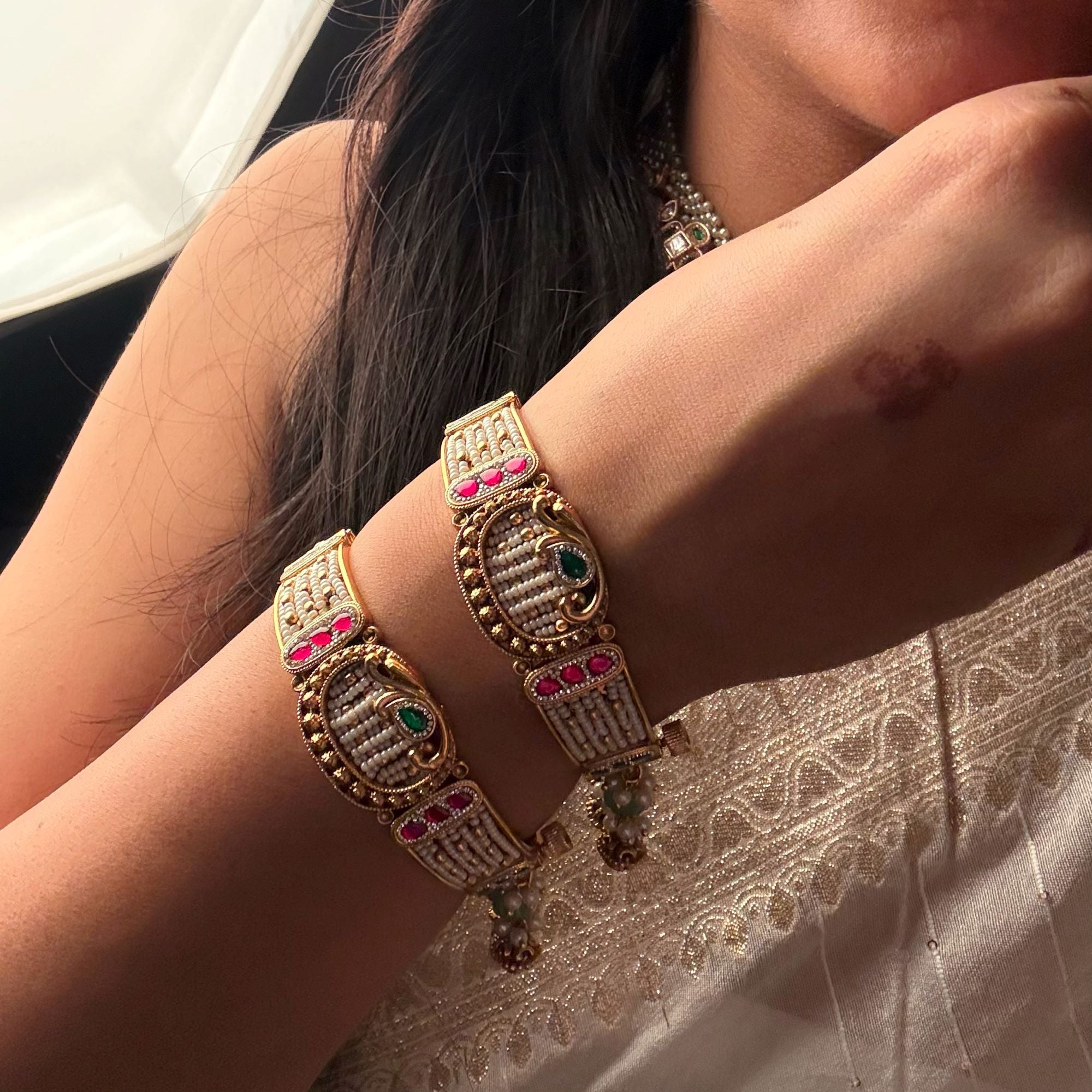 Kanchan Antique Designer Bangles