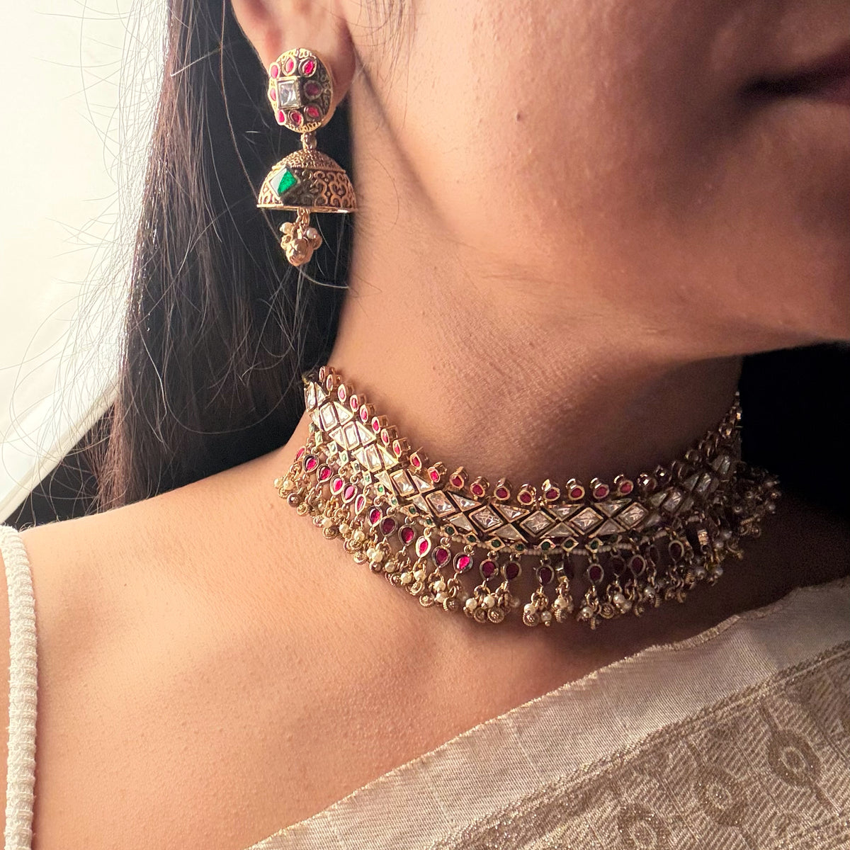 Ambisha Antique Designer Choker Set