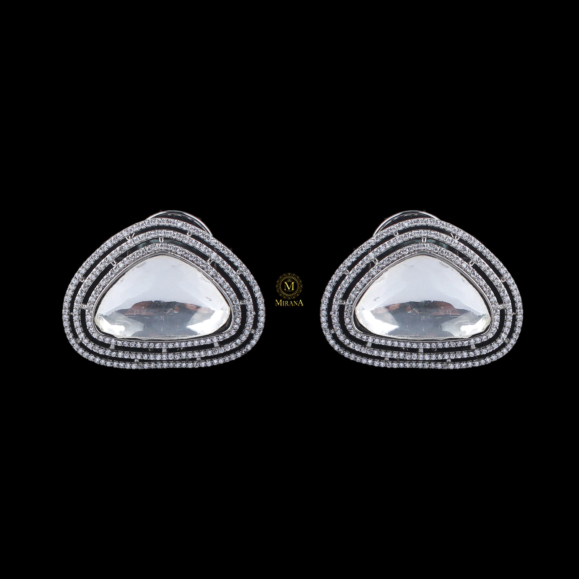 Avni Polki Designer Studs