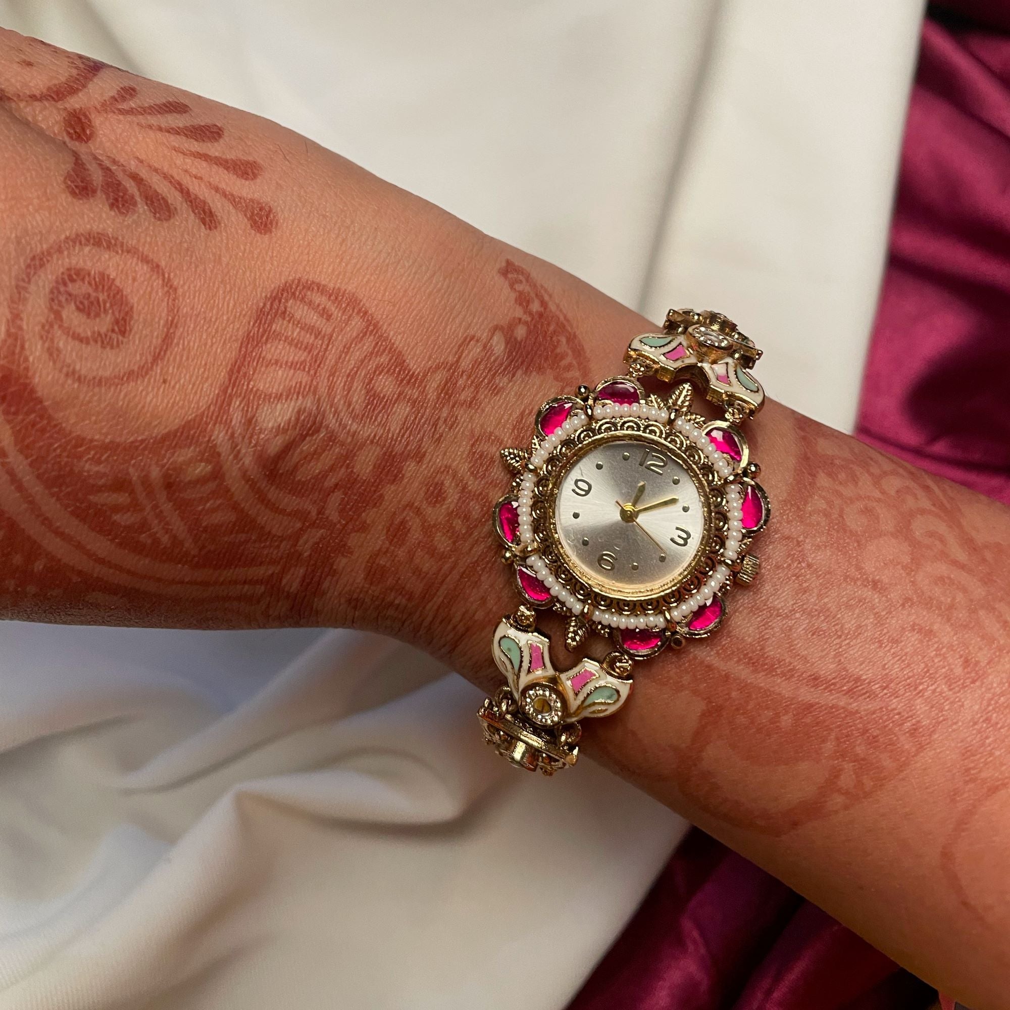 Yuvika Antique Designer Watch Bracelet