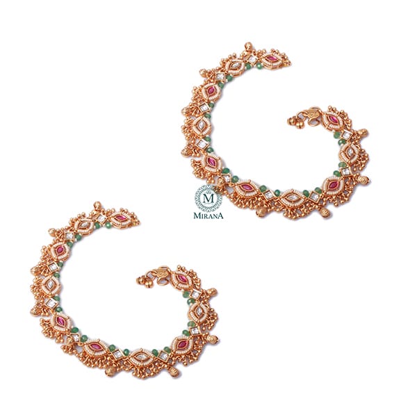 Saachi Antique Designer Anklets