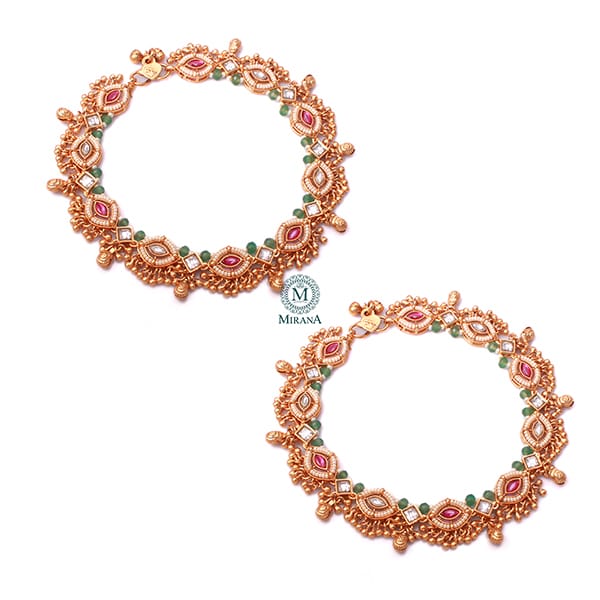 Saachi Antique Designer Anklets