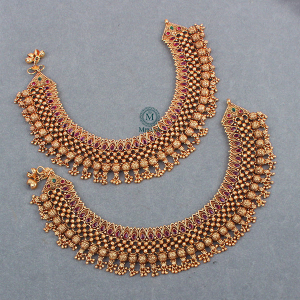 Kriti Antique Designer Anklets