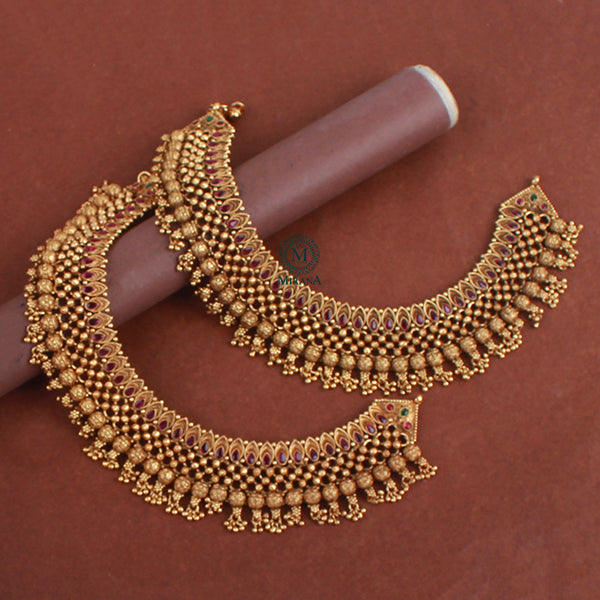Kriti Antique Designer Anklets