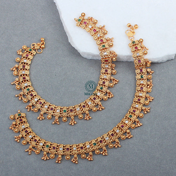 Namami Antique Designer Anklets