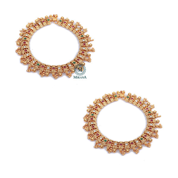 Namami Antique Designer Anklets