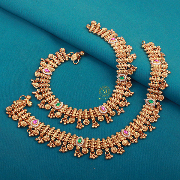 Harita Antique Designer Anklets